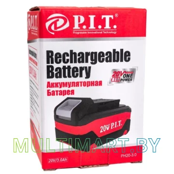 Аккумулятор P.I.T PH20-3.0 (20В/3 Ah) картинка 4